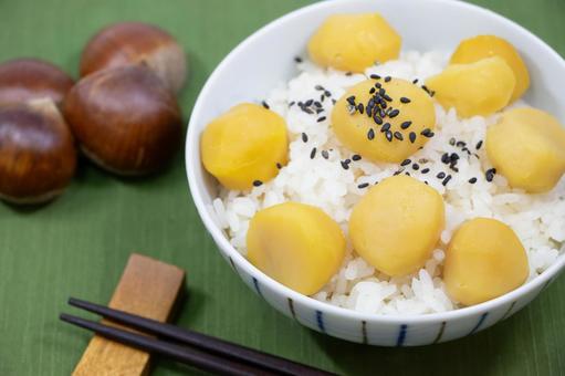 栗ご飯 栗ご飯 栗ご飯,栗,炊き込みご飯の写真素材