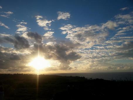 Photo, okinawa, landscape, sea, 