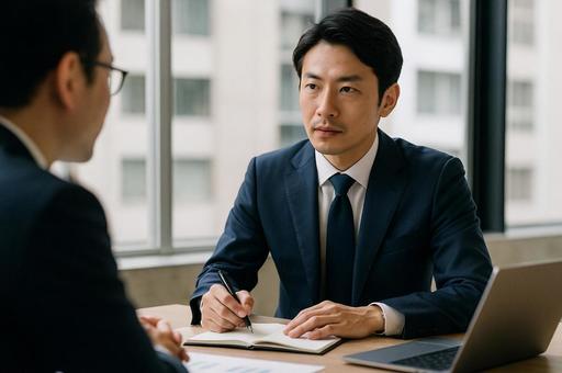 打ち合わせ風景 打ち合わせ風景の写真