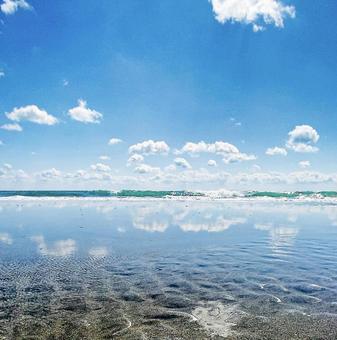 海の涙と空 海の涙と空の写真