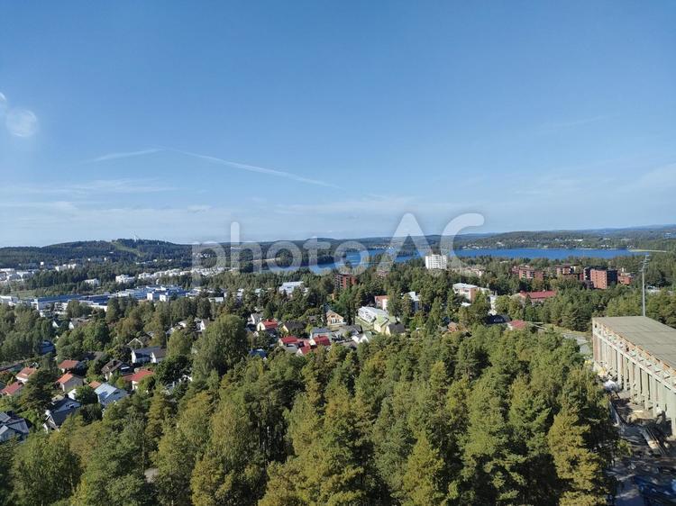 北欧の街並み 北欧,フィンランド,ヨーロッパの写真素材