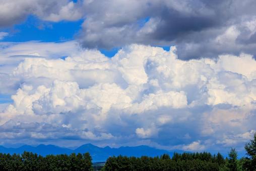 青空と雲 青空と雲 青空,雲,白い雲の写真素材