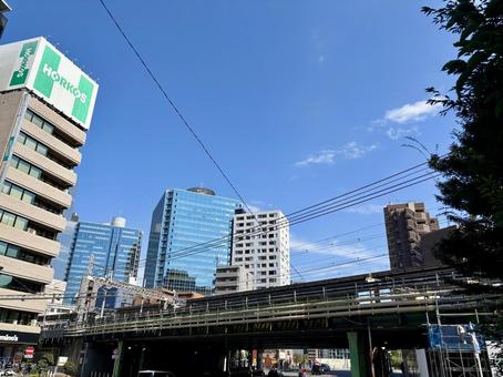 東京の一風景 東京,都市,ビルの写真素材