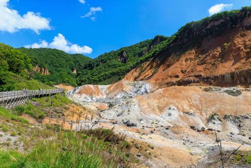 登別地獄谷 登別地獄谷の写真