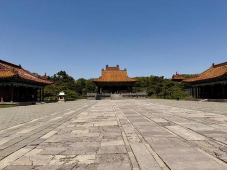 昭陵の王宮 昭陵の王宮 北陵公園,中国,海外の写真素材
