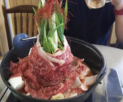 Photo, meat, meat pot, pot, 