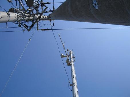 電柱01 電柱,屋外,街の写真素材