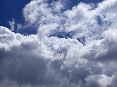 【風景写真】夏空 【風景写真】夏空 夏空,空,雲の写真素材
