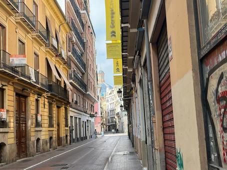 スペインの街並み スペイン,街並み,バレンシアの写真素材