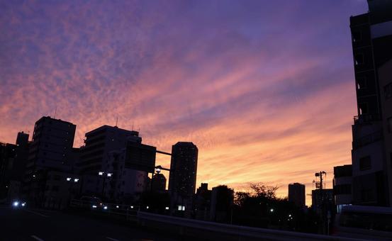 夕焼け 夕焼けの写真