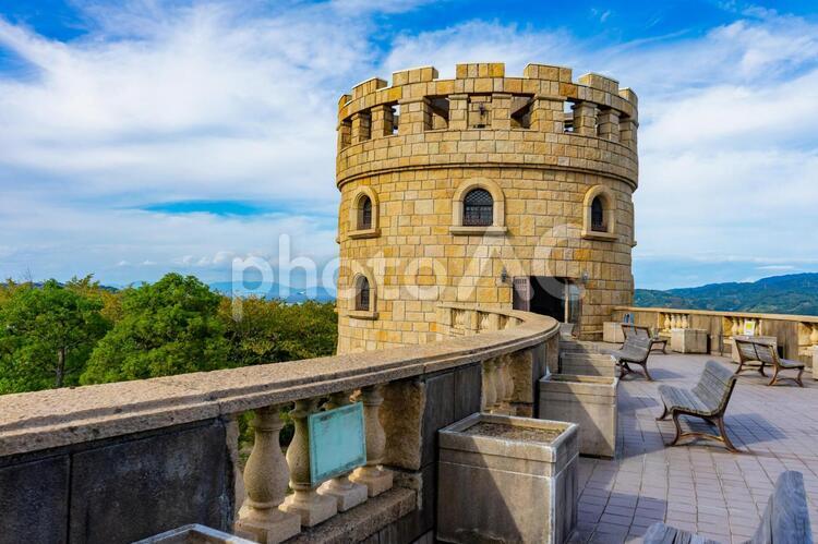 松山総合公園の展望台 松山総合公園,松山市,愛媛県の写真素材