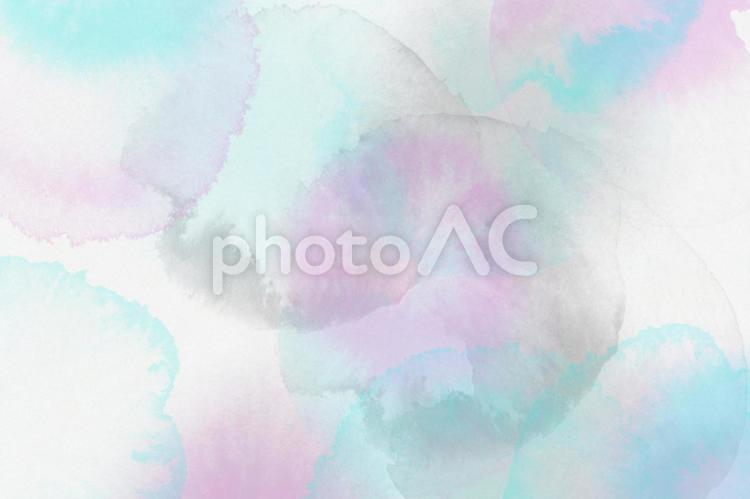 透き通るような色の水彩背景 水彩,水彩画,背景の写真素材