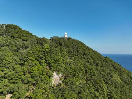 徳島県美波町　阿瀬比ノ鼻灯台 阿瀬比ノ鼻灯台,灯台,建物の写真素材