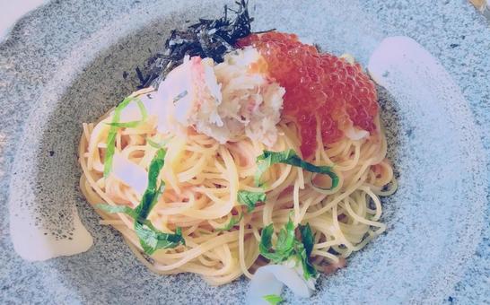夏にぴったりのカッペリーニ 夏にぴったりのカッペリーニの写真