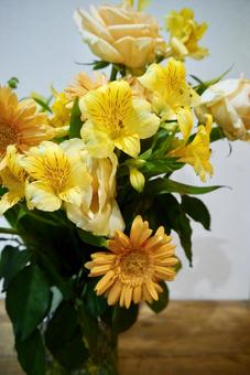 花束 2 花束,お祝い,ブーケの写真素材