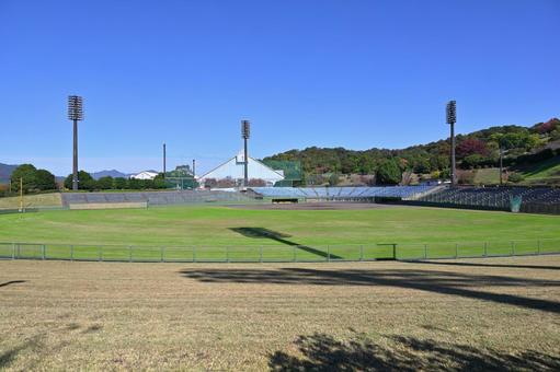 伊勢原総合運動公園 伊勢原総合運動公園,サンシャインスタジアム,伊勢原の写真素材