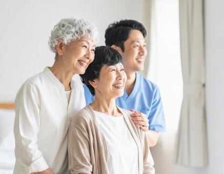 医療介護 在宅介護 医療介護 在宅介護の写真