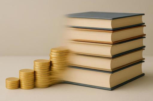 知識と富が重なる瞬間の写真