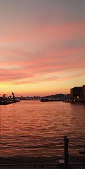Mojiko sunset, JPG