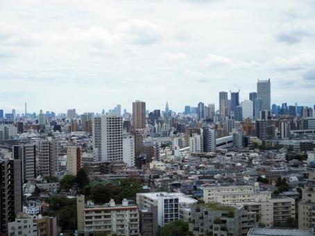 東京の街並み 東京の街並み 街並み,町並み,景観の写真素材