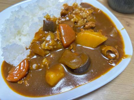 Photo, curry and rice, curry, western food, 