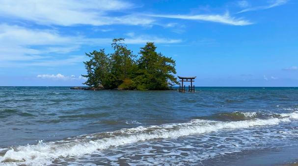 夏の奥能登　恋路海岸：２ 能登,奥能登,珠洲の写真素材