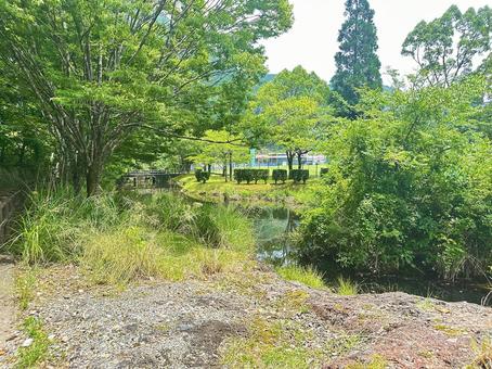 Photo, shimokitayama village, nara prefecture, outdoor, hot spring, 