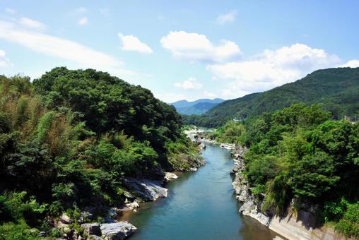 山と川 山と川の写真
