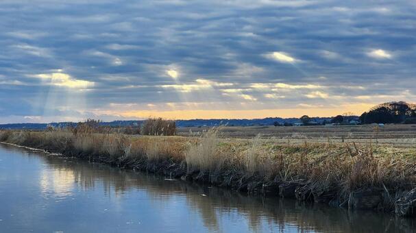 天使の階段 風景,自然,空の写真素材