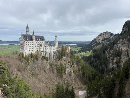 ノイシュバンシュタイン城 ノイシュバンシュタイン城 ノイシュバンシュタイン,ノイシュヴァンシュタイン,城の写真素材