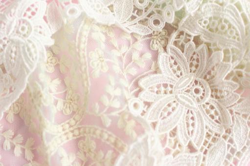 レースの背景 白,ウェディング,きれいの写真素材