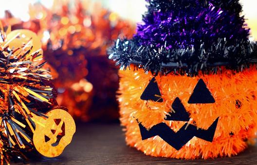今年はハロウィングッズを飾りました 今年はハロウィングッズを飾りました ハロウィン,かぼちゃ,オレンジの写真素材