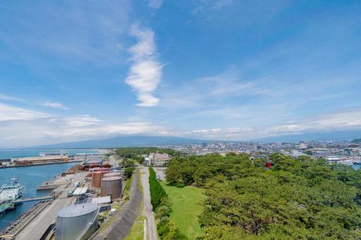 View of the city from Numazu Port, JPG View of the city from Numazu Port, JPG