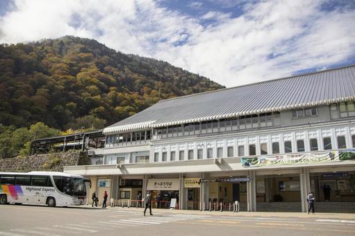 立山黒部アルペン 扇沢駅 立山黒部アルペン 扇沢駅の写真