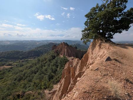 メルニック 山,メルニック,ブルガリアの写真素材