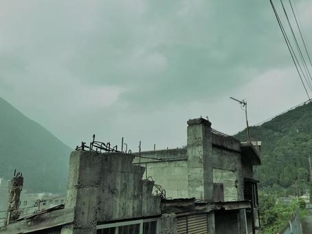 廃墟 廃墟の写真