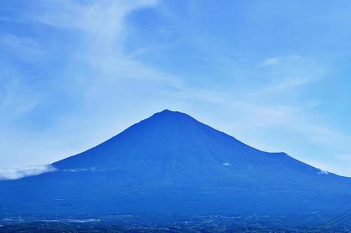 夏の富士山 夏の富士山の写真