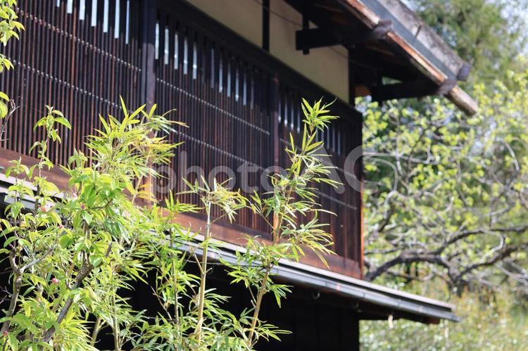 馬籠宿の古民家 馬籠,馬籠宿,中山道の写真素材