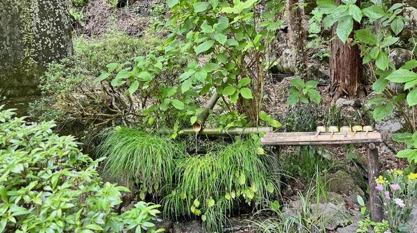 秩父34観音 34番 水潜寺 長命水 秩父34観音 34番 水潜寺 長命水の写真