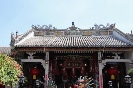 ベトナムホイアンの福建会館 ベトナムホイアンの福建会館 ベトナム,ホイアン,福建会館の写真素材