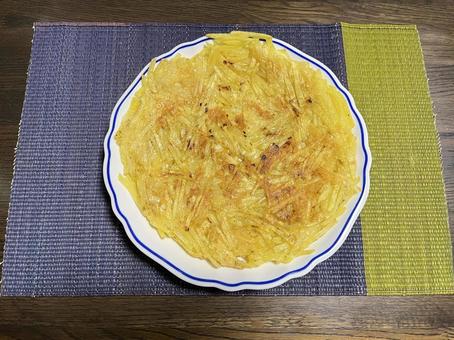 Photo, galette, potato, vegetables, 