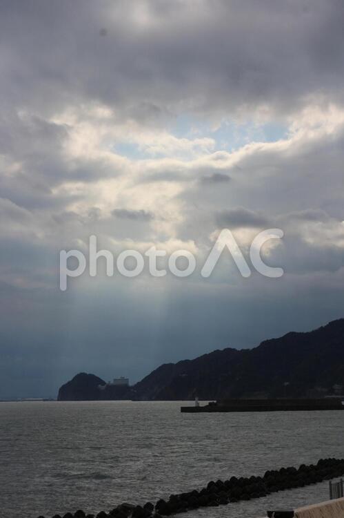 天使のはしご 天使のはしご,日光,日差しの写真素材
