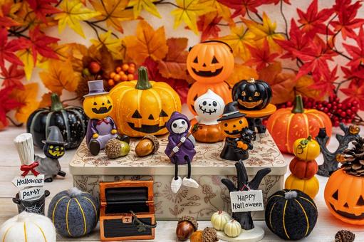 ハロウィーンの飾り付け ハロウィーンの飾り付け ハロウィン,ゴースト,骸骨の写真素材