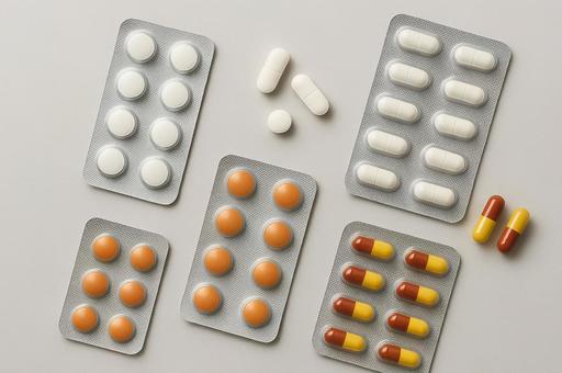 カプセルと錠剤の写真