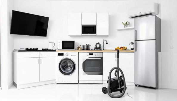 一人暮らし用の家電の写真