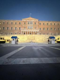 ギリシャ ギリシャ,観光地,公園の写真素材