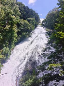 湯滝 湯滝 自然,さわやか,マイナスイオンの写真素材