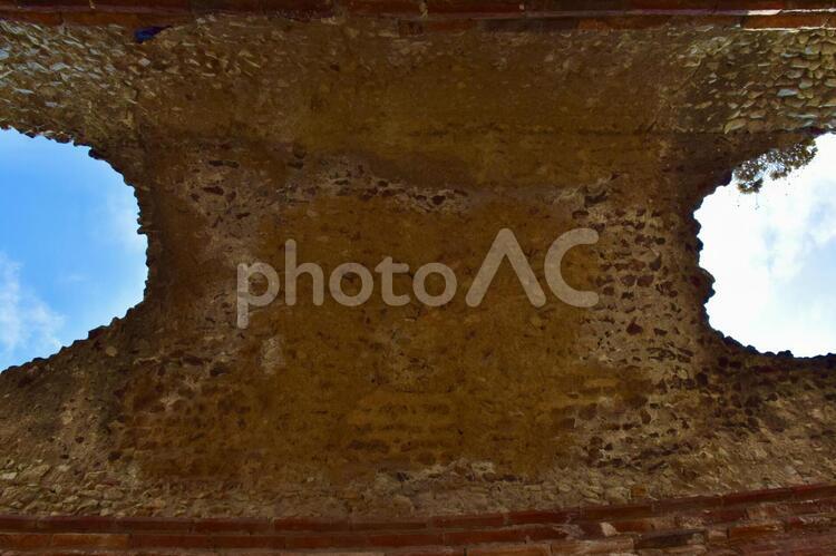 イタリアのタオルミーナのギリシャ劇場 イタリア,タオルミーナ,タオルミナの写真素材