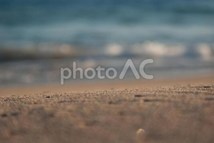 砂浜と海 海,波,背景の写真素材