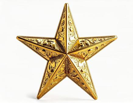 クリスマスツリートップスター クリスマスツリートップスターの写真